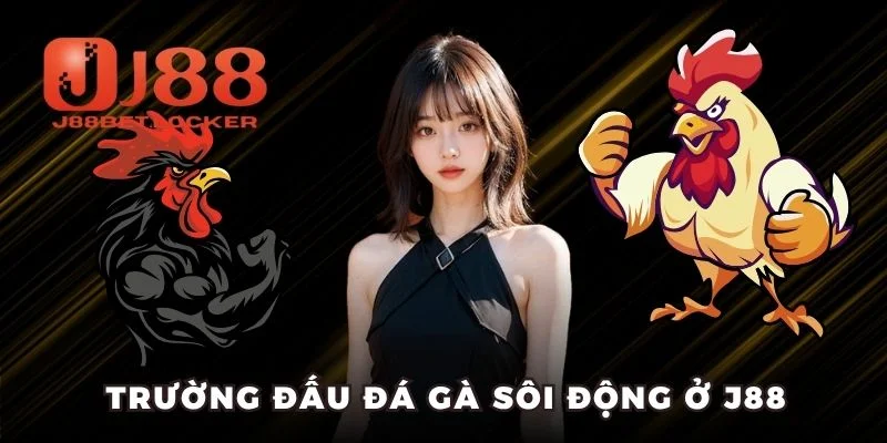 Trường đấu đá gà sôi động ở J88